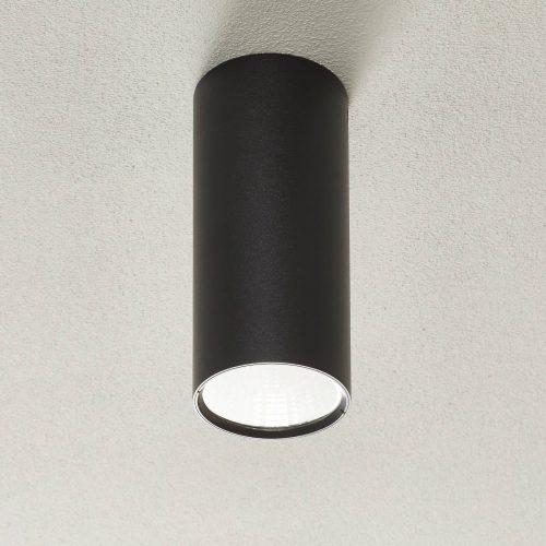 Lucande Takio LED downlight 2 700K Ø10cm fekete
