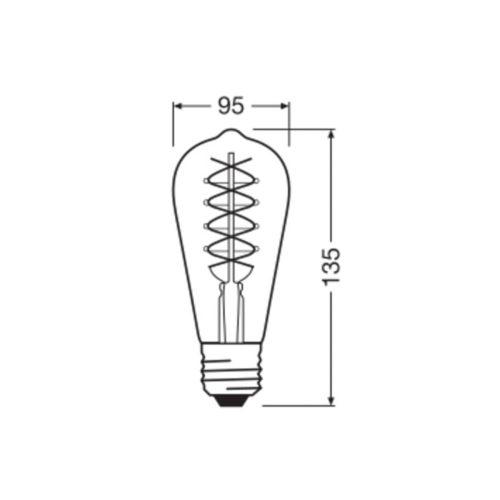 OSRAM LED Vintage 1906 Edison