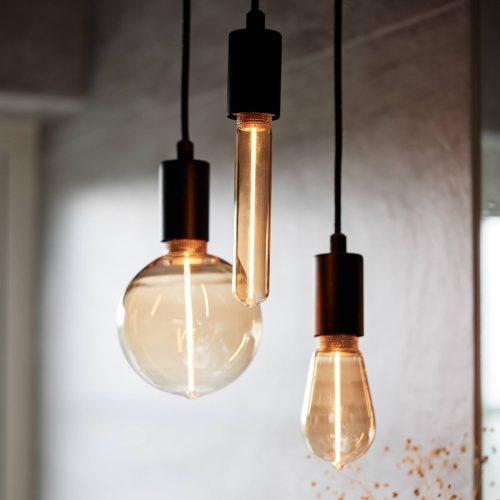 PR Home LED izzó Edge E27 arany 2W 1800K dimmelhető G125