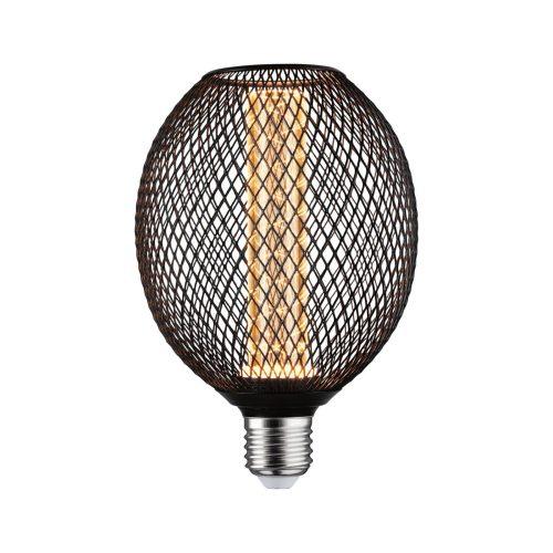 Paulmann LED MetallicGlow Globe spirál spirál E27 fekete