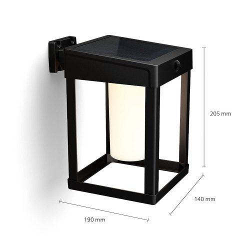Philips LED-es napelemes fali lámpa Camill