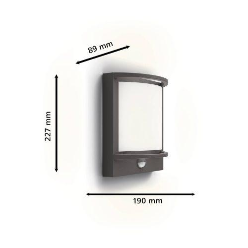 Philips LED kültéri fali lámpa Samondra UE