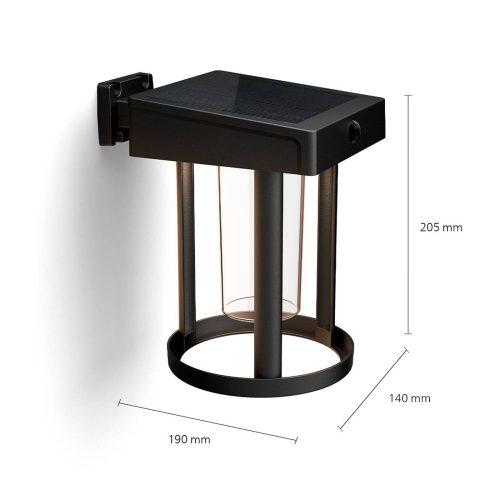 Philips LED napelemes fali lámpa Camill