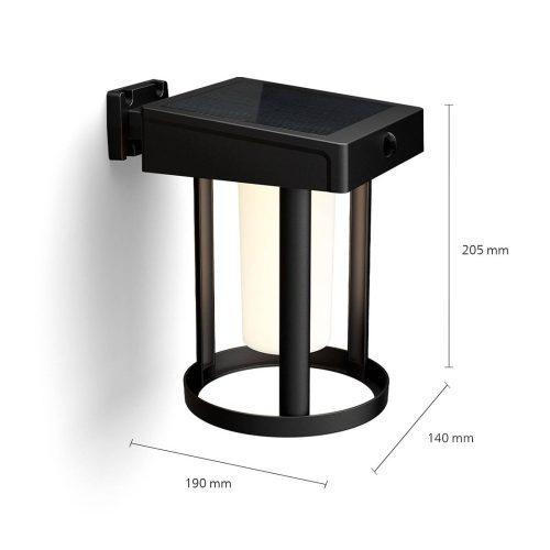 Philips LED napelemes fali lámpa Camill