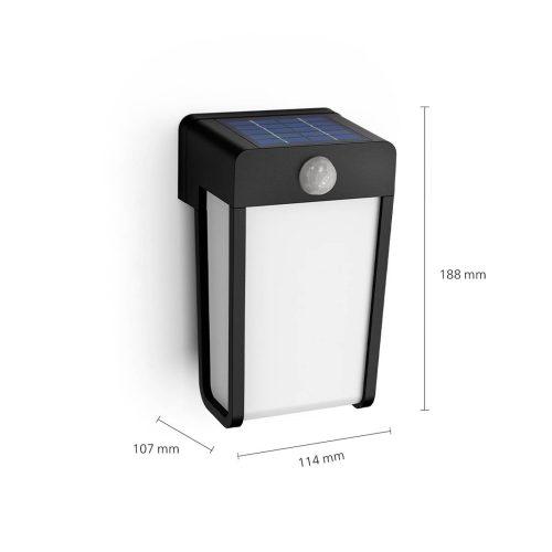 Philips LED napelemes fali lámpa