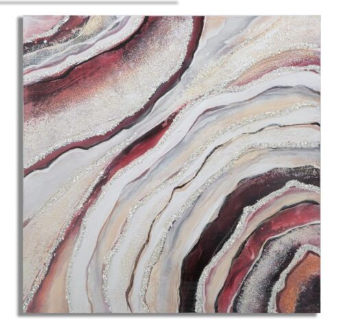 Absztrakt vászon kép 80x80 cm