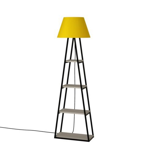 Állólámpa polcokkal 165 cm