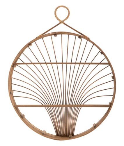 Rattan fali polc