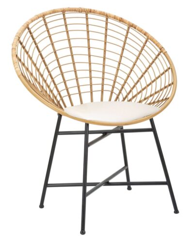 Rattan fotel