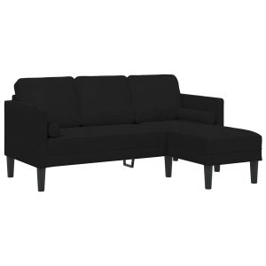 3-fős kanapé chaise longue - l alakú