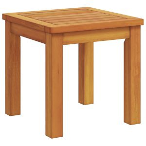 Kertoldali asztal 35x35x34 cm szilárd akácia