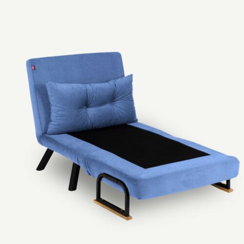 Atelier Del Sofa 1 üléses kanapéágy Kék Sando Single - Kék