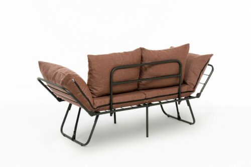 Atelier Del Sofa 2 személyes kanapéágy világosbarna Viper 2 szemé...