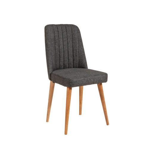 Hanah Home Chair Atlantic Pine Anthracite Vina Sandalye Anthracit...