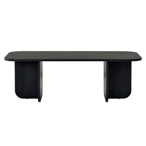 Hanah Home Coffee Table Wood Black Akira - Wood Black