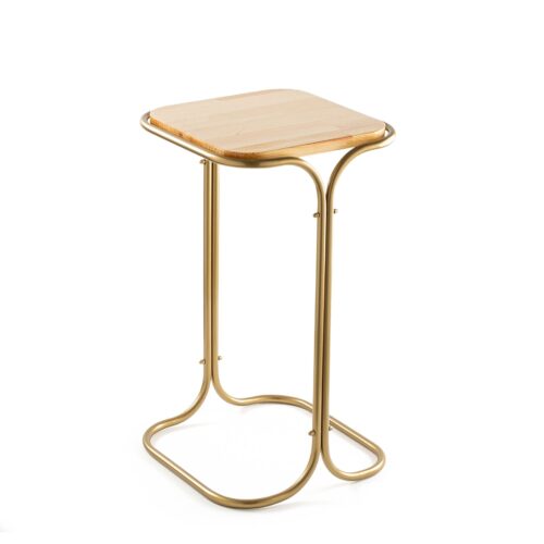 Hanah Home Dohányzóasztal GoldNatural Shb-001-C