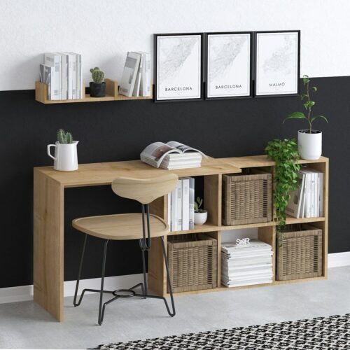 Hanah Home Íróasztal Tölgy Blake - Image 2