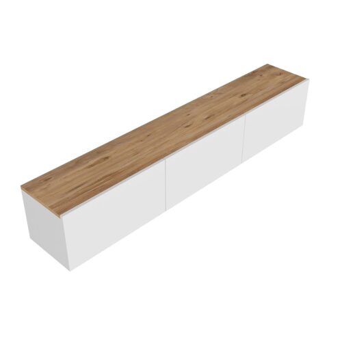 Hanah Home TV állvány Fehér Atlantic Pine West - Fehér