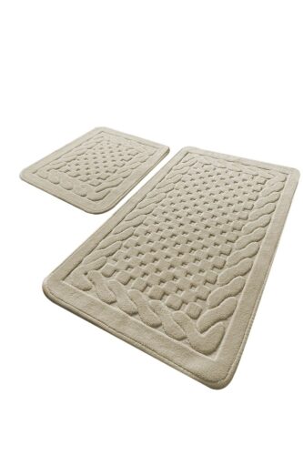 L'essentiel Maison Bathmat Set (2 Pieces) Beige Bambi - Beige