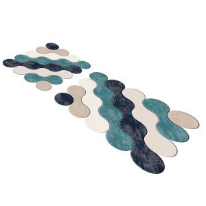 L'essentiel Maison Bathmat Set (2 Pieces) Blue 21011715Ma