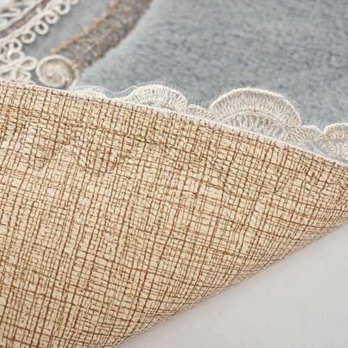 L'essentiel Maison Bathmat Set (2 Pieces) Grey Selonya D - Grey - Image 2