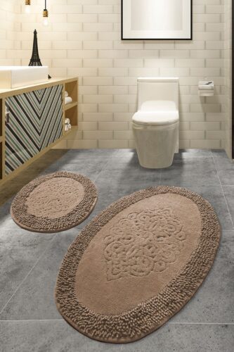 L'essentiel Maison Bathmat Set (2 Pieces) Multicolor Piante...