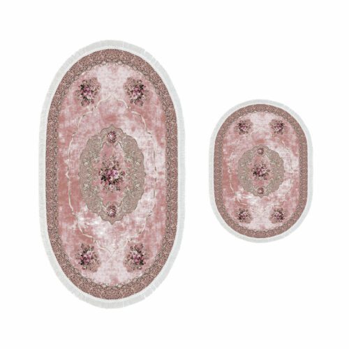 L'essentiel Maison Bathmat Set (2 Pieces) Powder 410616 - O...