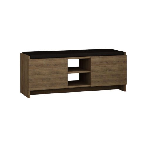 Zulla sötét tölgy cipősszekrény 110 x 43 x 37 cm