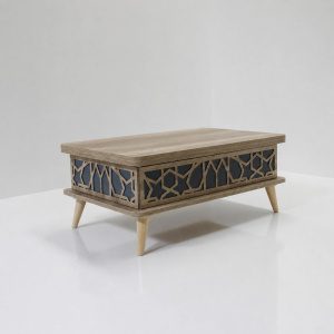 Hanah Home Coffee Table Alaska Blue Ottowa Ada - Alaska