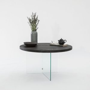 Hanah Home Coffee Table Anthracite Transparent Serenity - Anthrac...