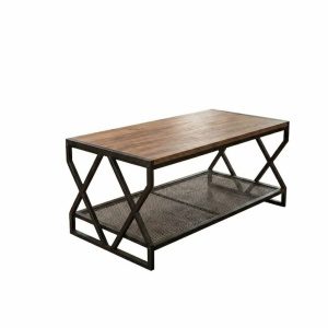 Hanah Home Coffee Table Atlantic Pine Black Drak - Atlantic Pine