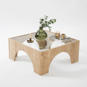 Hanah Home Coffee Table Oak Transparent Seine - Sapphire Oak