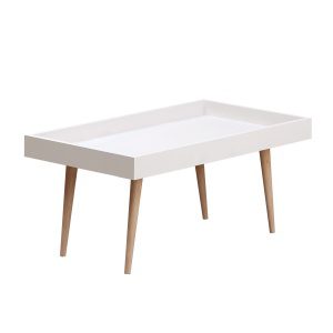 Hanah Home Coffee Table White Cross