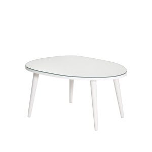 Hanah Home Coffee Table White Gusto - White