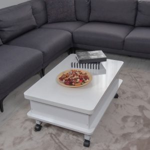Hanah Home Dohányzóasztal Fehér Dy Adt - Fehér