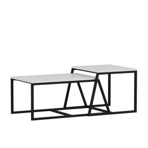 Hanah Home Dohányzóasztal Fehér Minimál - Fehér