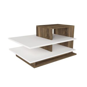 Hanah Home Dohányzóasztal Fehér dió Venüs - Fehér