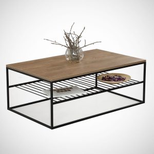 Hanah Home Dohányzóasztal Kaukázusi Tölgy Etna - Kaukázusi Tölgy