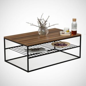 Hanah Home Dohányzóasztal Walnut Etna - Walnut