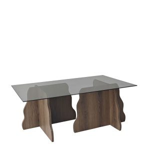 Hanah Home Dohányzóasztal Walnut Fume Canyon - Walnut