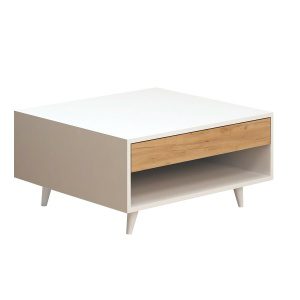 Hanah Home Dohányzóasztal tölgy fehér Silla