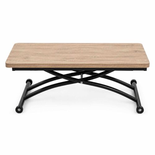 Hanah Home Mini Juppo Ext dohányzóasztal - antik fekete