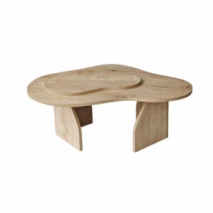 Hanah Home Sapphire Oak Melted dohányzóasztal - Sapphire Oak