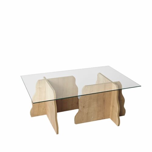 Hanah Home Sapphire Oak Transparent Canyon dohányzóasztal - Sapph...