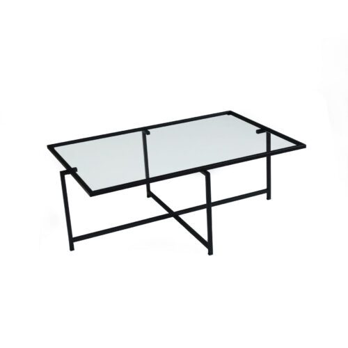 Hanah Home Sun S408 Fekete Dohányzóasztal