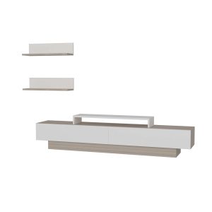 Hanah Home TV Unit White Cordoba Lusi - Cordoba