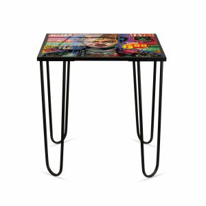 Hanah Home Többszínű Dohányzóasztal Shb-032-D
