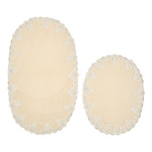 L'essential Maison Bathmat Set (2 Pieces) Cappuccino Zara Ç...