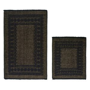 L'essential Maison fürdőszőnyeg szett (2 részes) zöld Black...