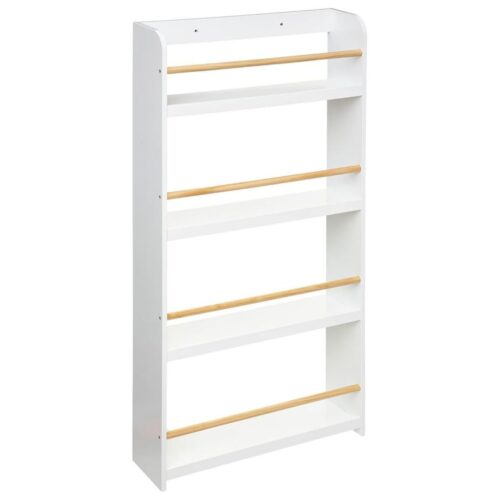 Gyerek könyvespolc 4 polcos 118 cm